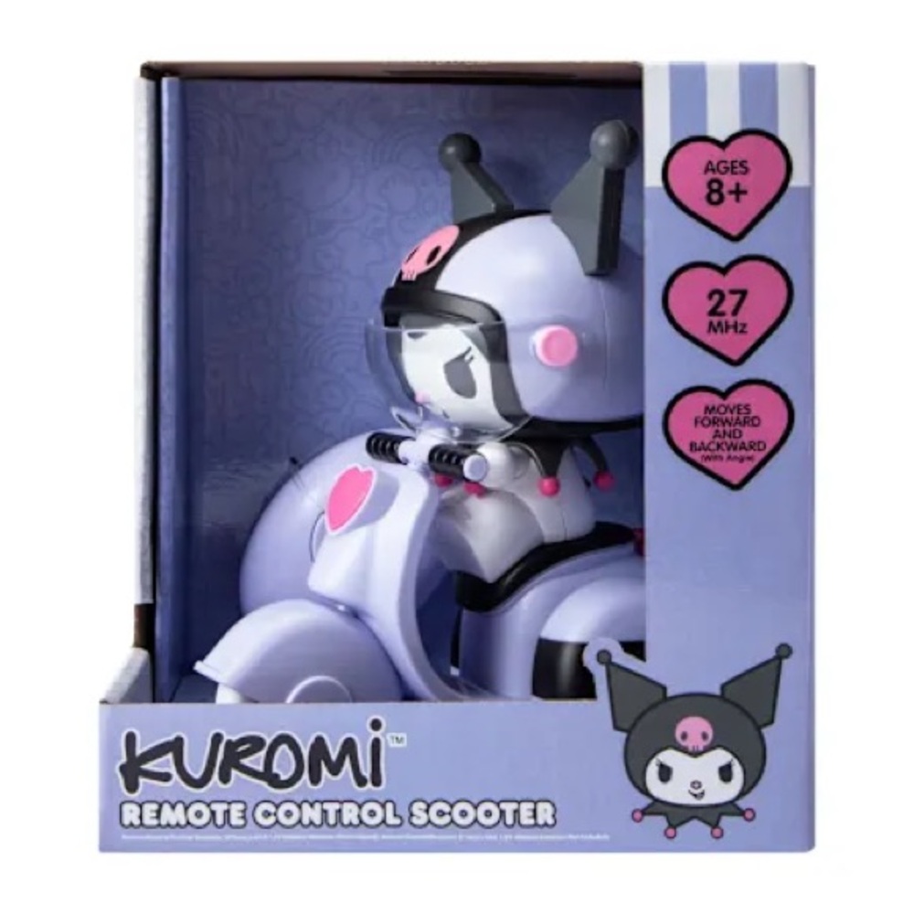 Hello Kitty Remote Control Scooter Kuromi Purple